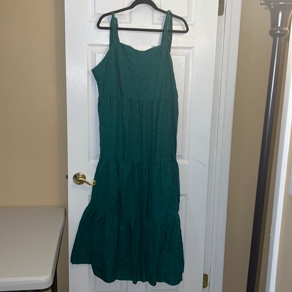 Universal Thread Tie Tiered Maxi Dress - NWOT - Picture 2 of 6